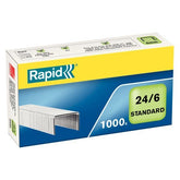 GRAPAS ESTANDARES RAPID 24/6 | 20 UNIDADES | (RAPID)